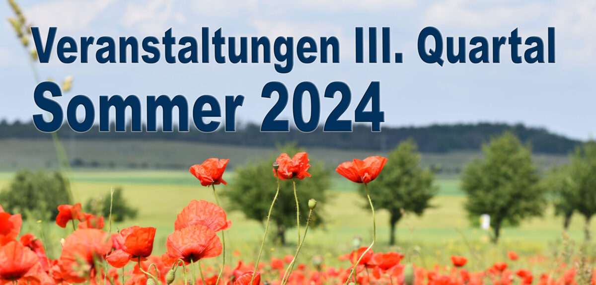 Veranstaltungsplan 2024